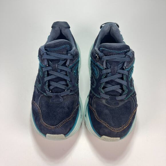 HOKA One One Clifton L Embroidery Blue Running Shoes 1126854 OSBC Women's Size 8 - Picture 3 of 11